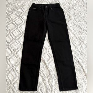 Black Denim Riders Jeans